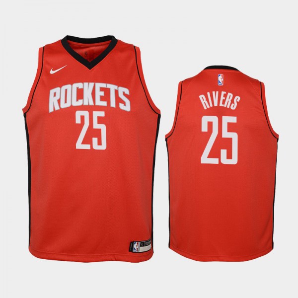 Austin Rivers Houston Rockets #25 Youth Icon 2019-20 Jersey - Red